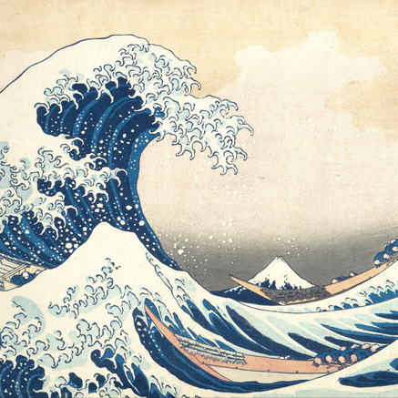 Monet and Hokusai: the colour and spaces in the floating world