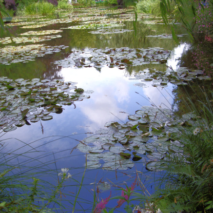 Monet and Hokusai: the colour and spaces in the floating world