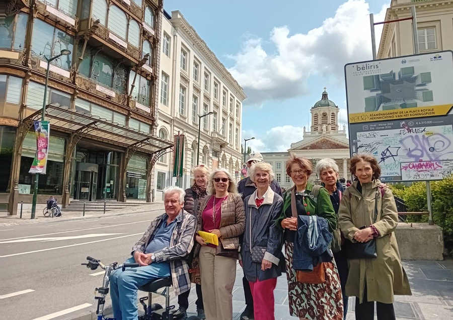 Five Arts Societies come together in Brussels